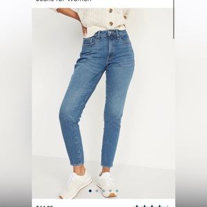 Curvy High-Waisted OG Straight Ankle Jeans